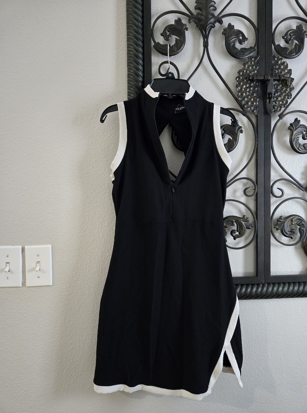 Erin Oprea Basics Zip Front Rib Dress - Picture 6 of 10